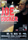 COCKER, JOE - 2005 - Live In Concert - Heart & Soul Tour - Poster - Oberhausen