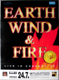 EARTH WIND & FIRE - 1998 - Live In Concert Tour - Poster - Bonn