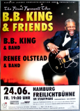 B.B.KING - 2005 - Live In Concert - Farwell Tour - Poster - Hamburg
