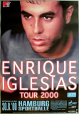 IGLESIAS, ENRIQUE - 2000 - Live In Concert Tour - Poster - Hamburg