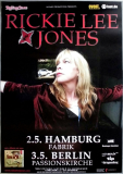 JONES, RICKIE LEE - 2007 - Live In Concert Tour - Poster - Berlin