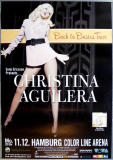 AGUILERA, CHRISTINA - 2006 - In Concert - Back To Basics Tour - Poster - Hamburg