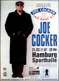 COCKER, JOE - 1997 - Live In Concert - Sail Away Tour - Poster - Hamburg