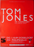 JONES, TOM - 2009 - Live In Concert Tour - Poster - Dsseldorf