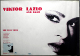 LAZLO, VIKTOR - 1985 - Plakat - Live In Concert - She Tour - Poster