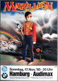 MARILLION - 1985 - Live In Concert - Misplaced Childhood Tour - Poster - Hamburg B
