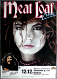 MEAT LOAF - 1984 - Live In Concert - Bad Attitude Tour - Poster - Hamburg
