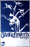 SNAKEFINGER'S VESTAL VIRGINS - 1987 - Residents - In Concert Tour - Poster