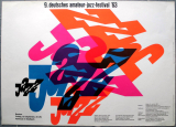 AMATEUR JAZZ FESTIVAL - 1963 - Live In Concert - Poster - Bochum