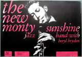 NEW MONTY SUNSHINE JAZZ BAND - 1961 - Jazz - Concert - Poster - Dsseldorf