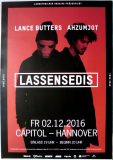 AHZUMJOT - LANCE BUTTERS - 2016 - In Concert - Lassensedis Tour - Poster - Hannover