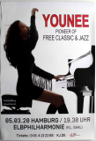 YOUNEE - 2020 - Live In Concert - Free Classic - Jazz - Poster - Hamburg