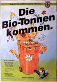 DIE BIO-TONNEN KOMMEN - 198X - Kreis Pinneberg - Poster - Hamburg