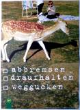 BP - Werbung - 198X - Abbremsen - Draufhalten - Weggucken - Poster - Hamburg