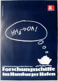 FORSCHUNGSSCHIFFE IM HAMBURGER HAFEN - 1989 - Poster - Hamburger - B