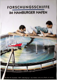 FORSCHUNGSSCHIFFE IM HAMBURGER HAFEN - 1989 - Poster - Hamburger - D