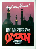 HMI - MASTERS - 1992 - Oman - Tausend und Deine Nacht - Poster