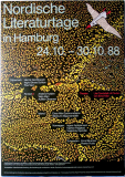 NORDISCHE LITERATURTAGE - 1988 - Poster - Hamburg