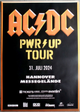 AC/DC - ACDC - 2024 - Live In Concert - Power Up Tour - Poster - Hannover