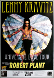KRAVITZ, LENNY - 1993 - In Concert - Universal Love Tour - Poster - Hamburg