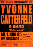 CATTERFELD, YVONNE - 2005 - In Concert - Poster - Wiener-Neustadt - *signiert