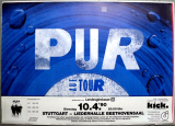 PUR - 1990 - Live in Concert - Auf Tour - Poster - Stuttgart