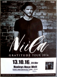 NIILA - 2016 - Live In Concert - Gratitude Tour - Poster - Berlin