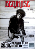 BENJROSE - 2014 - Live In Concert Tour - Poster - Berlin