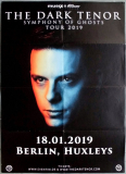 DARK TENOR - 2019 - Live In Concert - Symphony of Ghosts Tour - Poster - Berlin
