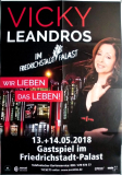 LEANDROS, VICKY - 2018 - Live In Concert - Wir lieben das... Tour - Poster - Berlin