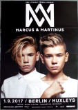MARCUS & MARTINUS - 2017 - Live In Concert Tour - Poster - Berlin