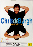 DE BURGH, CHRIS - 1994 - In Concert - This Way Up Tour - Poster - K�ln