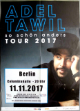 TAWIL, ADEL - 2017 - Live in Concert - So schn Anders Tour - Poster - Berlin