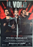 IL VOLO - 2025 - Live In Concert Tour - Poster - M�nchen - SIGNED