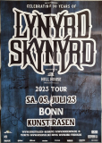 LYNYRD SKYNYRD - 2025 - Live In Concert - Celebrating Tour - Poster - Bonn - SIGNED