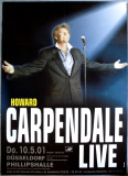 CARPENDALE, HOWARD - 2001 - Live in Concert - Poster - Essen