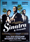 SINATRA & FRIENDS - 2020 - Sammy Davis Jr - Dean Martin - Poster - D�sseldorf