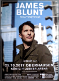 BLUNT, JAMES - 2017 - Live In Concert - Afterlove Tour - Poster - Oberhausen