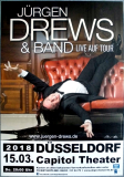 DREWS, J�RGEN - 2018 - Live In Concert - auf Tour - Poster - D�sseldorf