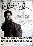 ICH & ICH - 2011 - Live In Concert - Adel Tawil - Tour Poster - Bonn