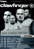 CLAWFINGER - 2003 - Tourplakat - Concert - Zeroes & Heroes - Tourposter