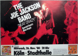 JACKSON, JOE - 1980 - Live In Concert - Beat Crazy Tour - Poster - Kln