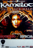 KAMELOT - 2005 - Live In Concert - Black Halo Tour - Poster