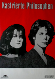 KASTRIERTE PHILOSOPHEN - 1987 - In Concert - Between Shootings Tour - Poster