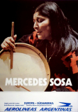 SOSA, MERCEDES - 1993 - Plakat - Live In Concert Tour - Poster