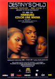 DESTINY'S CHILD - 2003 - Beyonce - In Concert Tour - Poster - Hamburg
