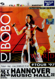 DJ BOBO - 1997 - Live In Concert - World in Motion Tour - Poster - Hannover