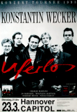 WECKER, KONSTANTIN - 1993 - Live In Concert - Uferlos Tour - Poster - Hannover