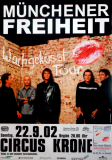 MNCHENER FREIHEIT - 2003 - Live In Concert - Wachgeksst Tour - Poster