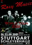 ROXY MUSIC - 2001 - Plakat - In Concert - Best Of Tour - Poster - Stuttgart